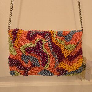Viral Beaded Crossbody Handbag